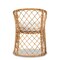 Baxton Studio Orchard Modern Bohemian White Fabric Upholstered and Natural Brown Rattan Dining Chair 203-12586 - alternate 7